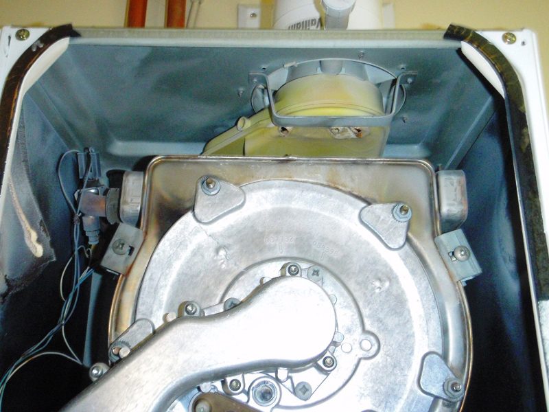 unserviced boiler